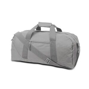 NWOT Light Grey Large Square Duffel Bag